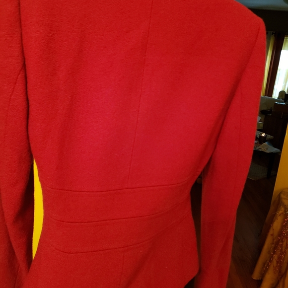 Tahari Wool fitted sexy little jacket size 4 - Picture 3 of 16